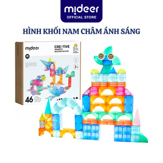 Đồ chơi nam châm ánh sáng hình khối Mideer Creative Magnetic Building Blocks