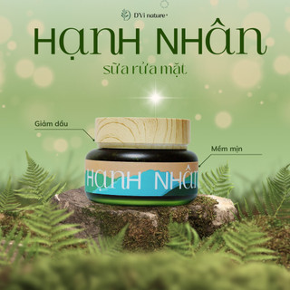 Sữa Rửa Mặt Hạnh Nhân D'Vi Nature