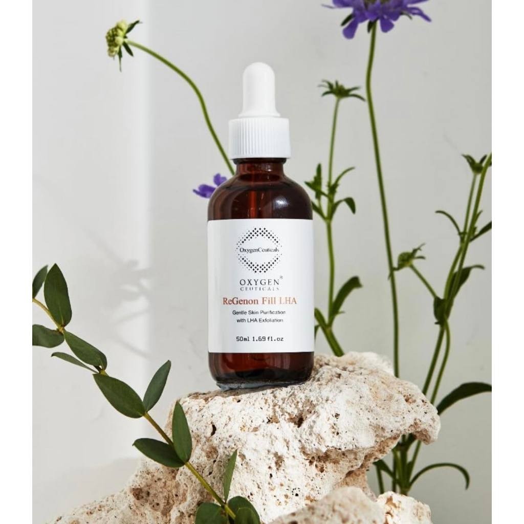 Peel fill LHA Oxygen cho mọi nền da ( Peel căng bóng, hỗ trợ mờ sắc tố, da bị mụn viêm nhẹ nhạy cảm 
