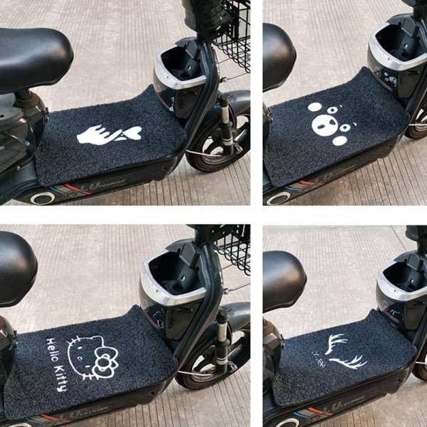 Xe Máy Điện Chân Thảm Bàn Đạp Chân Thảm Đa Năng Dày Pin Xe Đạp Chống Trơn Trượt Chống Thấm Nước Có T