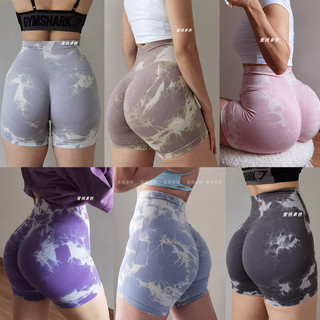 Quần short thể dục thắt lưng cao skinny co giãn liền mạch đào mông thể thao tập yoga ba-