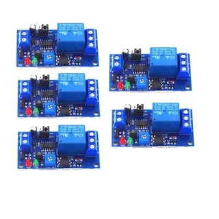 5 chiếc rơle trễ bật / tắt có hẹn giờ mô-đun chuyển đổi dc 12v 5v 3v