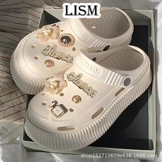 LISM Dép Lê Thời Trang Đơn Giản Cho Nữ dép bánh mì Đa dụng Nổi bật Đa năng Thể thao và thời trang FYT2440ABO 20Z240516