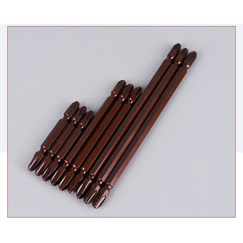 Mũi Bắn Vít 2 Đầu (+) PH2 Loại Dài 100mm, 200mm
