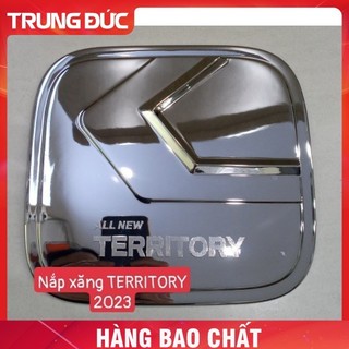 Ốp nắp bình xăng xe ford territory đời 2022-2023 mạ crom
