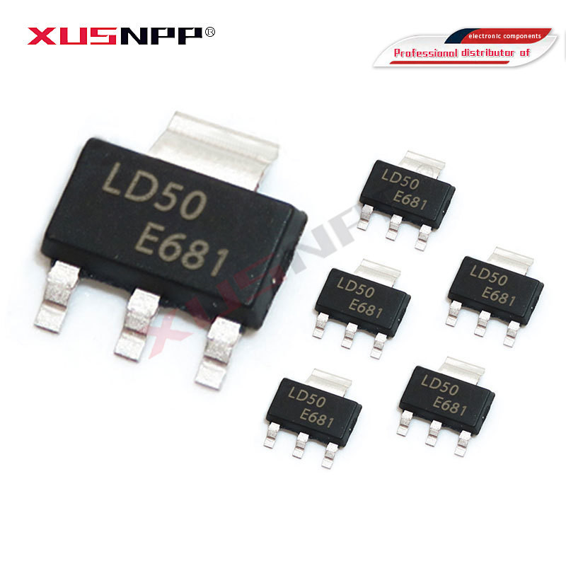10 chiếc LD1117L-3.3 SOT-223 LD33V LD1117-3.3 SOT223 LD1117L-5.0 LD1117L-5 LD1117AL-ADJ LD1117L-ADJ 