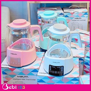(BH 12 Tháng) Máy đun sôi, Ấm đun nước pha sữa giữ nhiệt khử Clo thông minh Misuta 3 màu cho bé MisanHCM