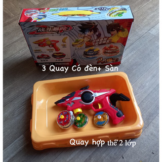 Con quay [Hỏa Thần Liên Kích] bằng sắt - Cách chơi độc đáo cho Bé Yêu - Thiết kế cứng cáp, chịu va đập tốt