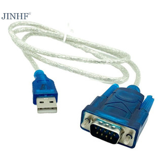 Jinhf usb sang serial rs-232 db9 9pin chipset hỗ trợ adapter usb rs232 ch340 cáp win10 chuyển đổi pring cáp hot