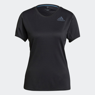 adidas Chạy Áo Thun Chạy Bộ HEAT.RDY Nữ Đen GT5538