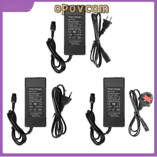 Bộ sạc pin OPOVCOM42v / 36v Plugin đèn chì 2a cho xe đạp điện