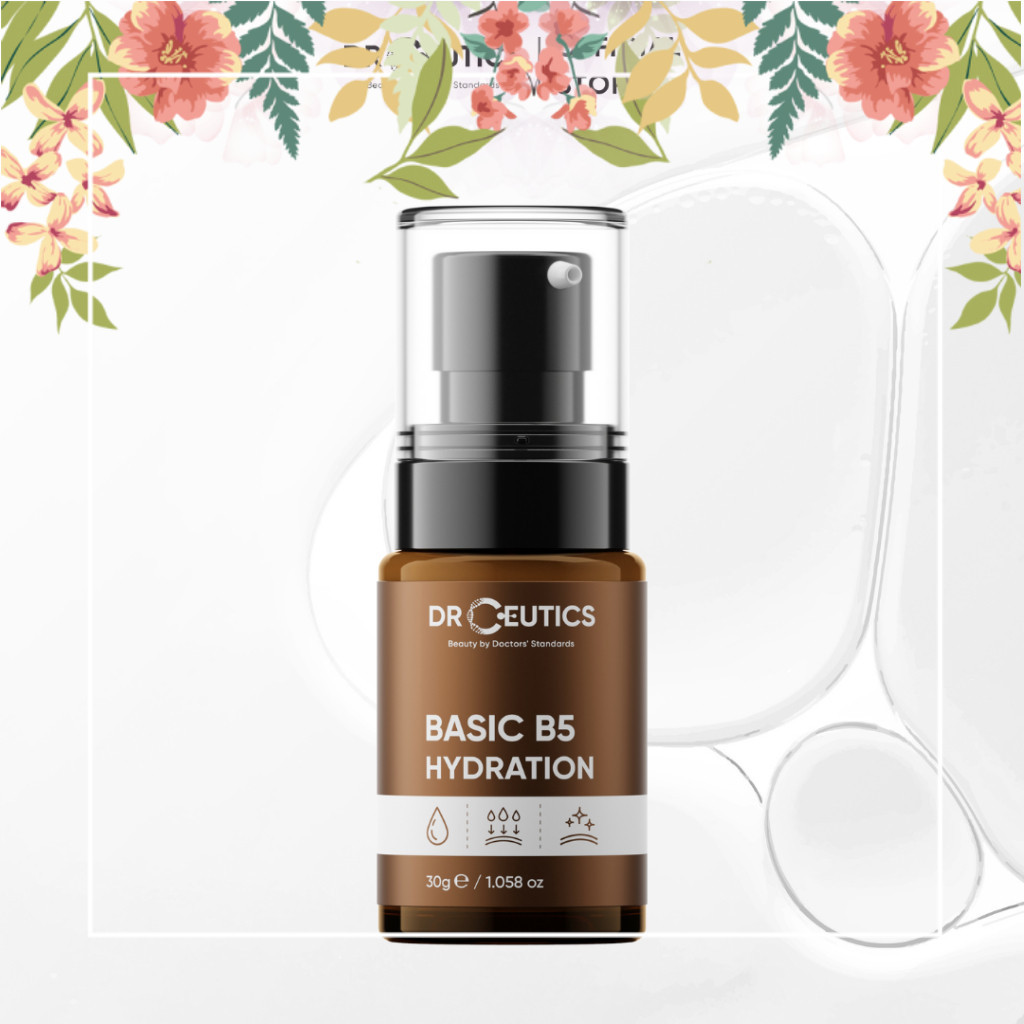 (Thử 5g) DRCEUTICS Tinh Chất B5 Basic Hydration 5% DrCeutics Cho Da Dầu Mụn (30ml)