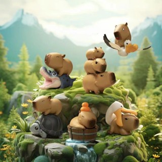 【Fast shipping blind box capybara blind box full set capybara capybara blind box Đồ Chơi Hộp Mù Blind Box Bất Ngờ Charm CAPYBARA/LOOPY Hot Hit🎇✨🎊