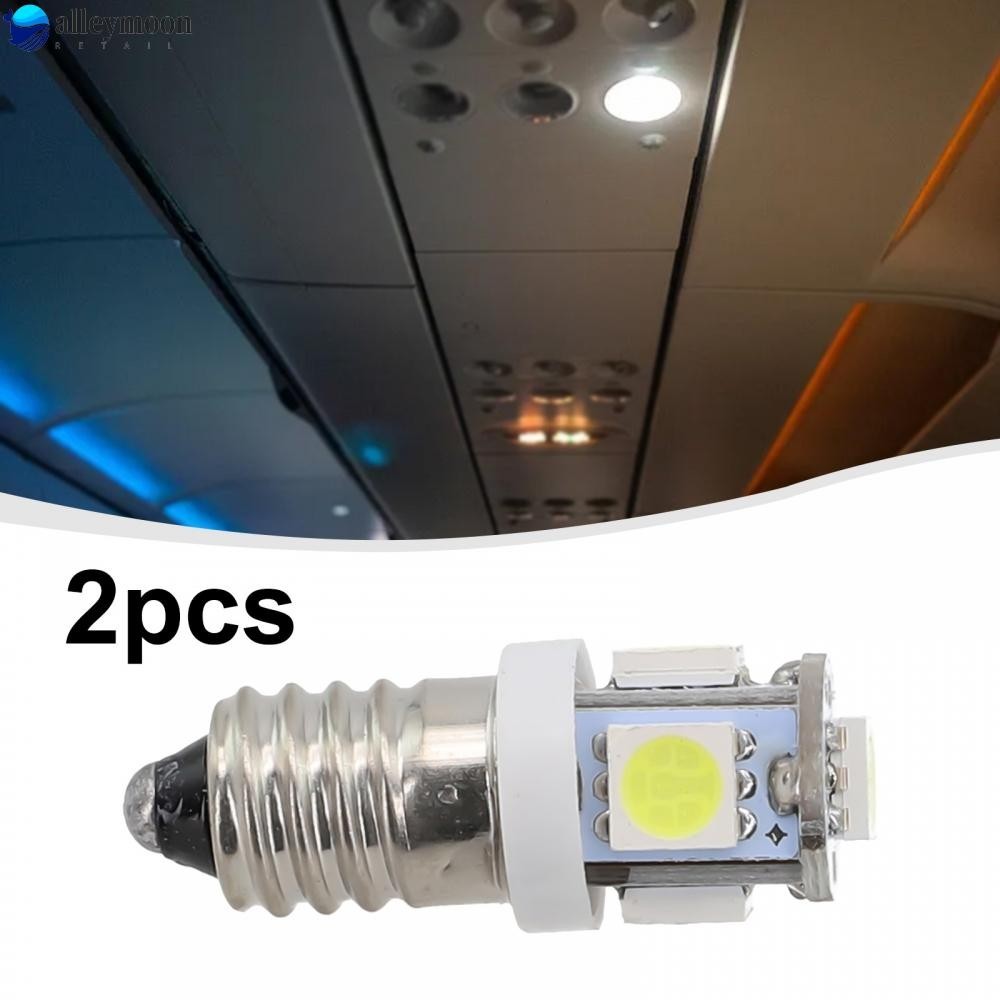 Bộ 2 Bóng Đèn LED 6V E10 Siêu Sáng Chất Lượng Cao