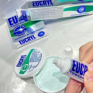 Eucryl Kem Đánh Răng (62g) Bột Tẩy Trắng Răng (50g) [ Ấn Độ ]
