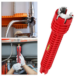 Bộ cờ lê phòng tắm 5 trong 1 Vòi và bồn rửa Lắp đặt van góc đa chức năng Máy nước nóng Hệ thống nước Công cụ sửa chữa đa năng