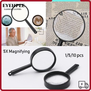 Eyehpee 1 / 5 / 10 Chiếc Kính lúp cầm tay Quà Giáng Quà tặng 25mm Người xem côn trùng Trang sức Loupe