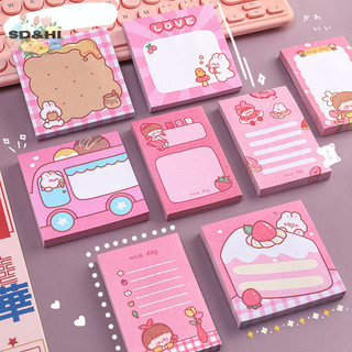 Sdhi brae bunny sticky note dễ thương note pad sinh viên notebook note pad có thể tháo rời note pad note pad vn