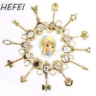 HEFEI Fairy Tail Cosplay Triệu hồi Chìa khóa Cung hoàng đạo Quà tặng Mười hai chòm sao