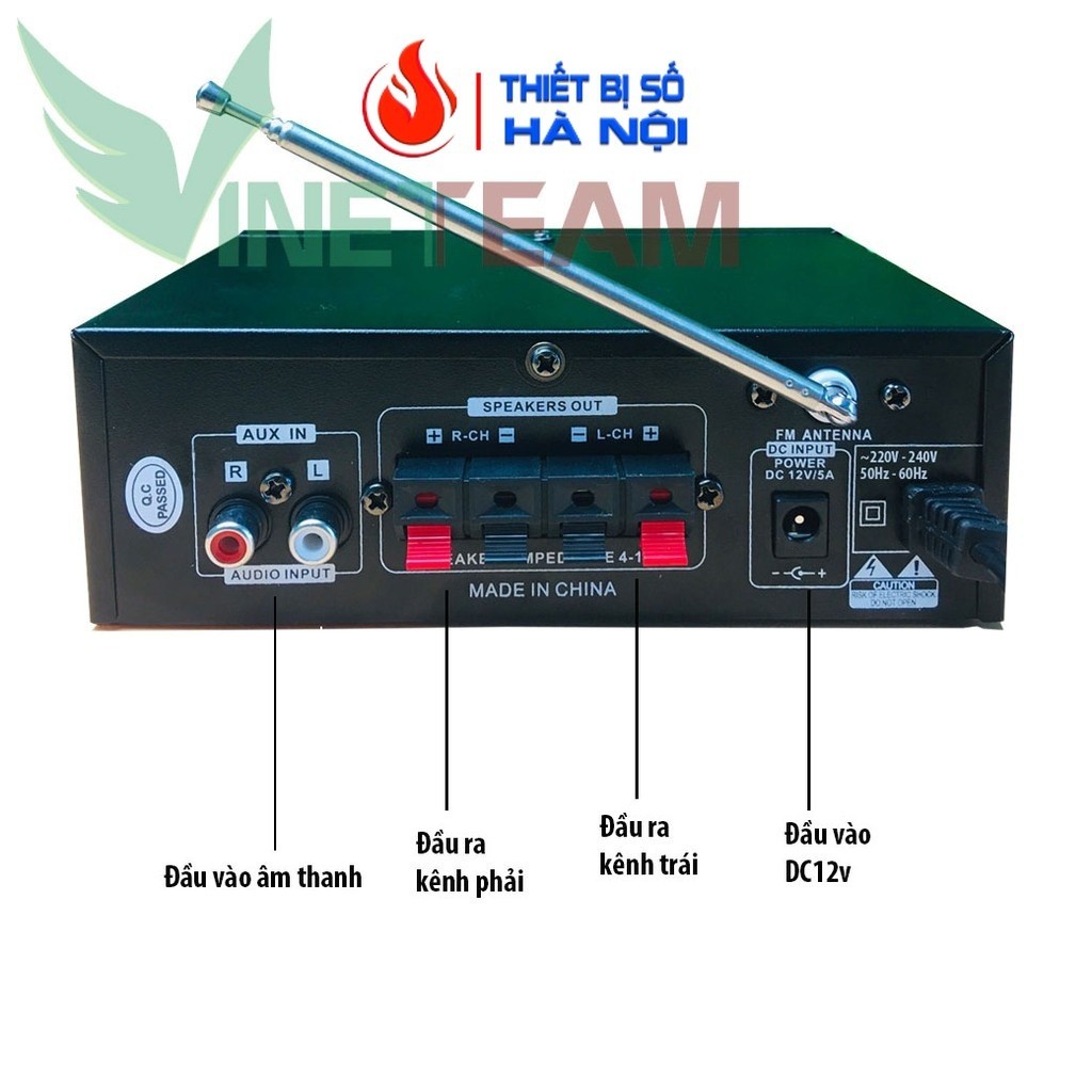 Ampli Mini Bluetooth Teli BT699D Dùng Siêu Chất - DC3596