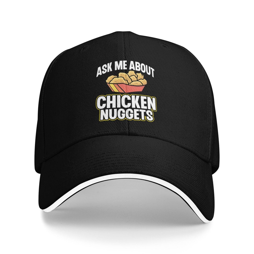 Chicken Nugget Expert Ask Me About Chicken Nugget Casual Mũ bóng chày 100% Cotton