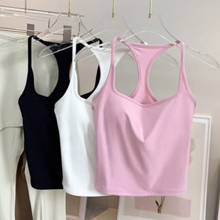 【 Maggieyoga   (Đệm cố định) Áo ngực thể thao hình chữ H Làm đẹp lưng Áo ngực hỗ trợ cao Áo ngực tập thể dục khiêu vũ