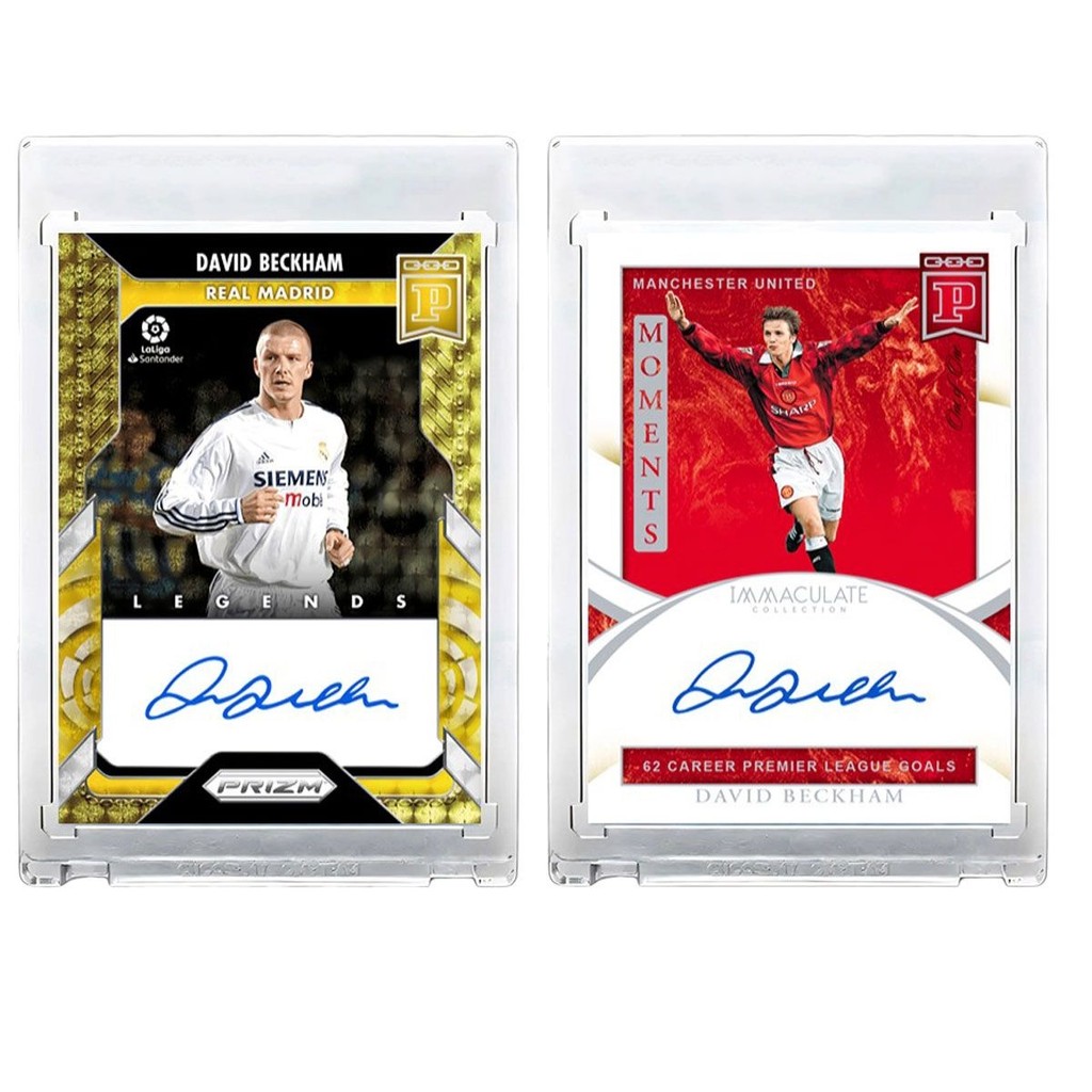 Beckham Signature Manchester United Star Card Phiên bản 1 / 1 Non-Panini Non-topps Bộ sưu tập bóng đ