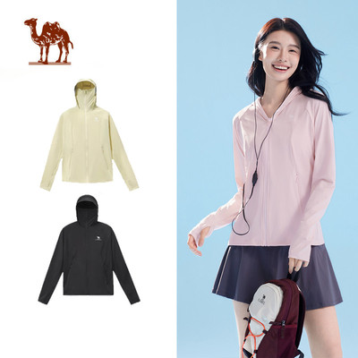 CAMEL CROWN  Nam Nữ Chống Nắng Quần Áo Chống Tia UV Thoáng Khí Thoáng Khí Thoáng Khí Nhanh Khô Áo Khoác Ánh Sáng