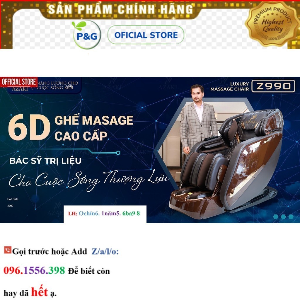 Ghế Massage Azaki Z990 | sale