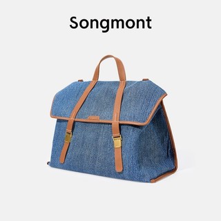 Ba lô du lịch mới ba lô denim công suất lớn ba lô đi lại so999999-0415