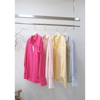 Áo sơ mi kẻ sọc COCOBEBE YAMA SHIRT