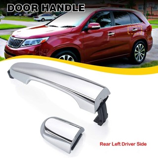 Tay nắm cửa bên ngoài phía sau bên trái cho Kia Sorento 2011-2015 Chrome