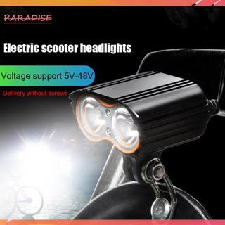 Led bead 800lm mtb đèn pha xe đạp 5v-48v đèn trước xe tay ga chống nước