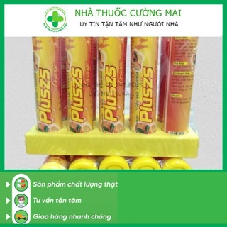 Viên sủi vitamin c hương cam tươi tăng đề kháng giảm ốm văt và nguy cơ các bệnh hộp hấp tuýp 20 viên