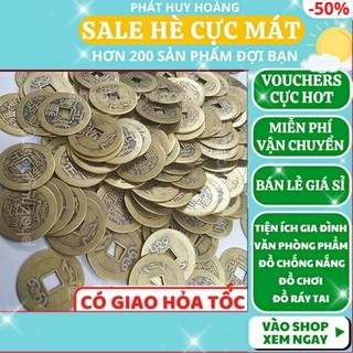 Combo 5 - 10 - 20 đồng xu cổ ✅ FREESHIP 🚛 Có video thật 🎥 Combo 5 - 10 - 20 đồng xu cổ phong thủy may mắn-Phát Huy Hoàng