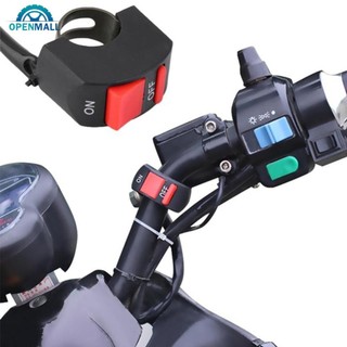Openmall tay lái xe máy led đèn pha công tắc xe máy xa gần hai dòng nút công tắc lái xe công tắc d6f4