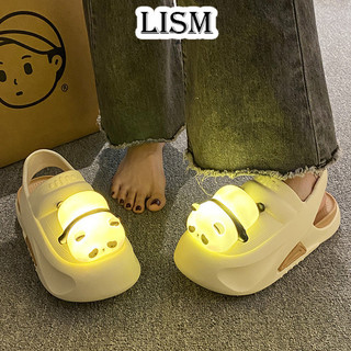 LISM  Dép cross dép sandal nữ  Tinh tế Cá tính Lót êm ái Phối hợp dễ dàng FBT2450NOB 21Z240520