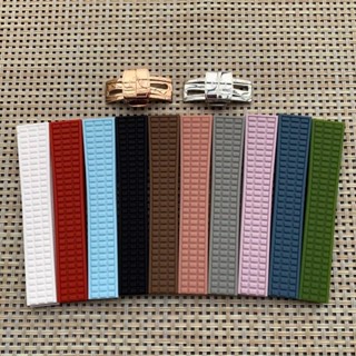 Dây đeo đồng hồ silicon chống nước cho Patek Philippe Aquanaut 5067A-001 Series Dây đeo đồng hồ silicon 19mm Dây đeo cổ tay nữ có khóa Logo