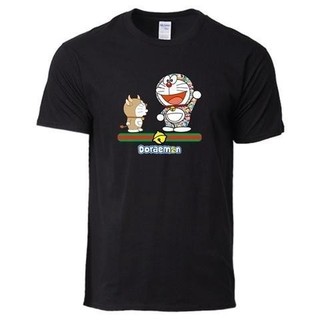 Doraemon Monster by Godzilla Tee Unisex / Men Tshirt Tee Street Fashion T-shirt Summer New Street Fashion T-shirtS-5XL