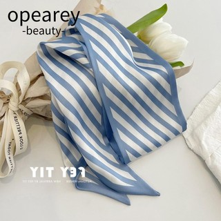 Opearey buộc tóc OPEAREY, Dây buộc tóc dài ruy băng cổ điển, Khăn lụa nhỏ ruy băng Satin cao cấp