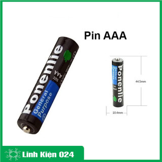 Bộ 2 viên pin 1.5v AA / AAA