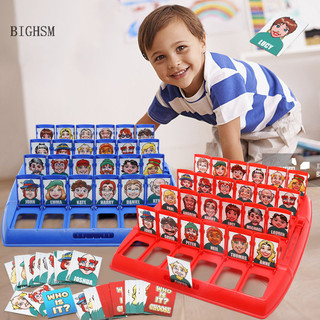 Bighsm Who is it Board game Ngộ nghĩnh Guess Who Cards game Đồ chơi máy tính để bàn trò chơi giáo dục Martijn