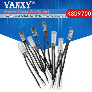 5 chiếc KSD9700 250V 5A 45 50 55 60 65 70 75 80 85 90 95 100 105 110 120 125 130 140 150 Độ Công Tắc Nhiệt Độ Đóng Bình Thường Linh Kiện Điện Tử