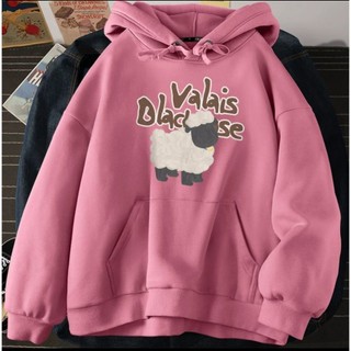 Áo Hoodie Cừu Valais Cotton 2 lớp, Áo nỉ Unisex from rộng, thiết kế phong cách hàn quốc, sét đồ nỉ nam nữ -  DVGIT