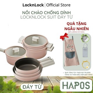  Cột tóc dễ thương kiểu dáng Hàn Quốc nhiều mẫu cho Nồi chảo chống dính bếp từ Suit IH LocknLock Chính hãng