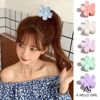 Ahellogirl acetate hoa cá mập lớn kẹp phụ kiện tóc cho lưng đầu tóc
