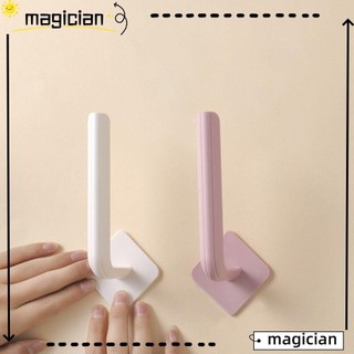 Hộp đựng giấy vệ sinh MAG, Móc hình chữ L không lỗ tự dính, Bảng cắt phòng tắm gia đình Phụ kiện nhà bếp treo tường Giá đỡ nắp nồi
