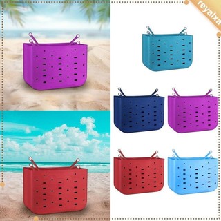 Túi đựng lỗ không thấm nước có thể giặt được Túi Tote mở thời trang để mua sắm bể bơi ngoài trời