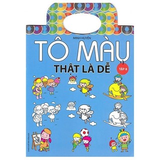 Sách - tô màu thật là dễ - tập 8