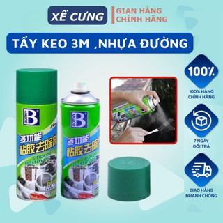Chai xịt tẩy keo đa năng tẩy sạch băng dính, xịt tẩy sticker làm mới vật dụng, tẩy sạch các vết keo cứng đầu-GL602